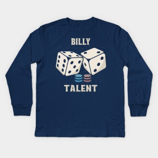 Dice Billy Talent Kids Long Sleeve T-Shirt